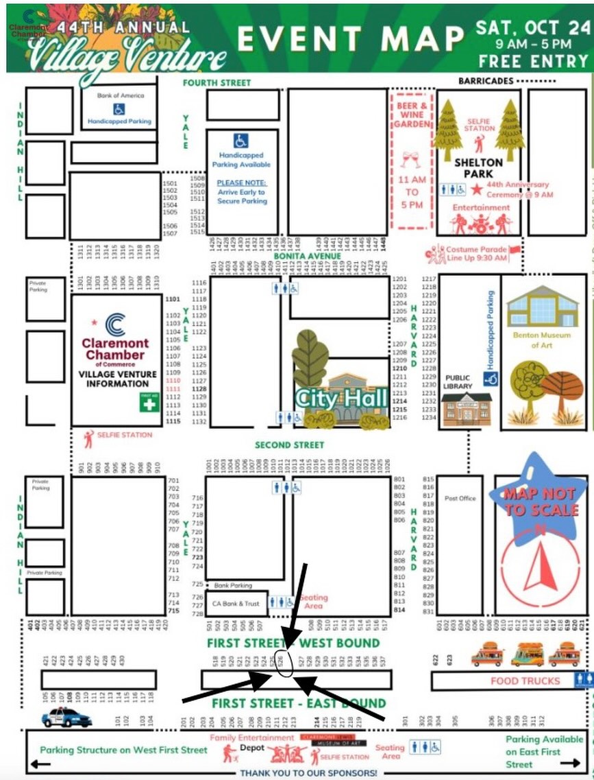 We will be showing our handmade tile at Village Venture in Claremont. Booth #526. I got a little arrow-happy on the map but there we will be 🎃 Sharing with @kswaydan , the very fine painter

📆: Oct 24 Saturday
📍: Westbound First St between Harvard & Yale, booth #526
⏰: 9am - 5pm, rain or shine
🎟️: free entry, one day only